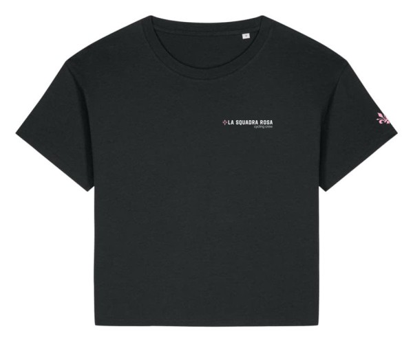 Damen T-Shirt LA SQUADRA ROSA CYCLING CREW