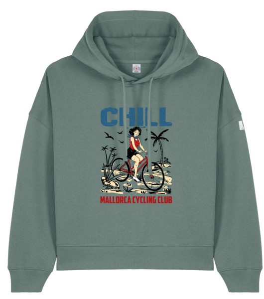 Damen Kapuzen Sweatshirt CHILL