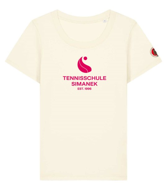 Damen T-Shirt Tennisschule Simanek X Rot-Weiß Hattingen