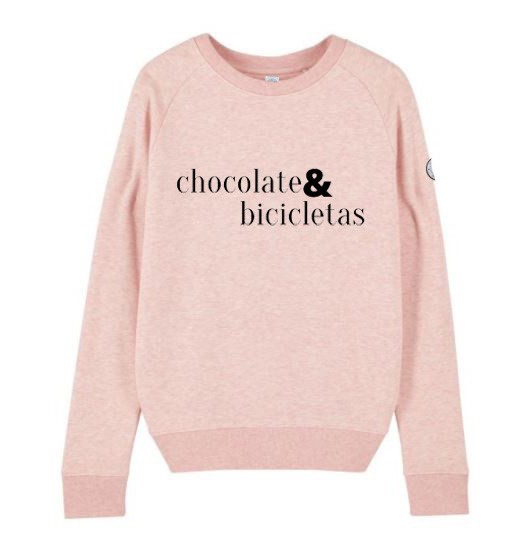 Damen Sweatshirt CHOCOALTE & BICICLETAS