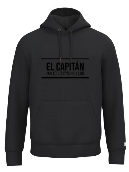 Hoodie EL CAPITAN BLACK IN BLACK