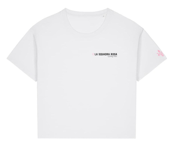 Damen T-Shirt LA SQUADRA ROSA CYCLING CREW