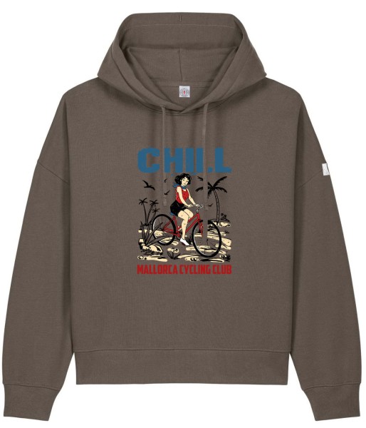 Damen Kapuzen Sweatshirt CHILL