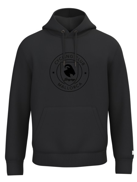Hoodie BERGZIEGE BLACK IN BLACK