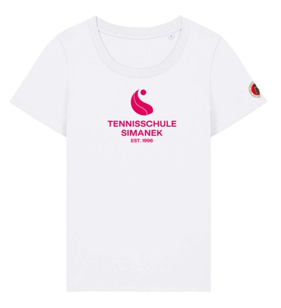 Damen T-Shirt Tennisschule Simanek X Rot-Weiß Hattingen