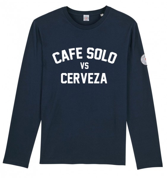 Longsleeve CAFE SOLO VS CERVECA