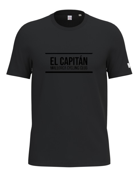 T-Shirt EL CAPITAN BLACK IN BLACK