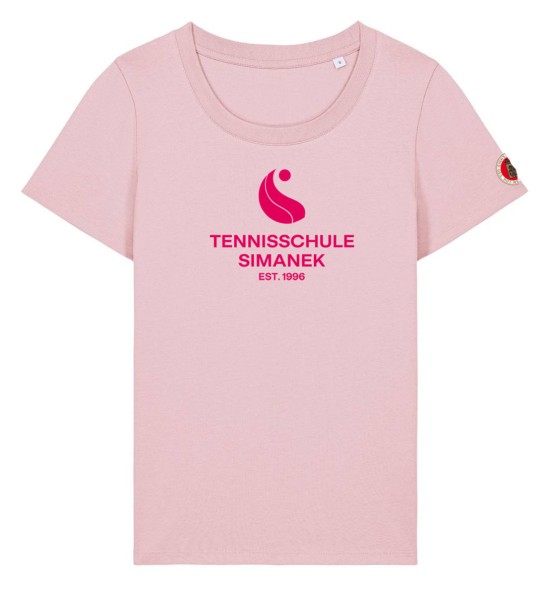 Damen T-Shirt Tennisschule Simanek X Rot-Weiß Hattingen